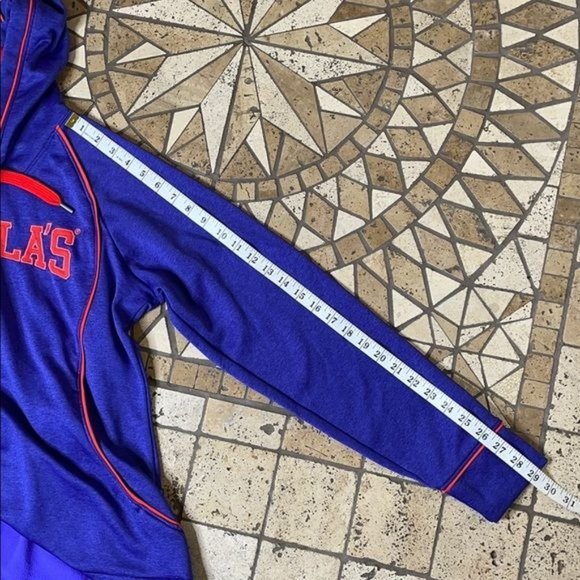 Cabela’s Womens Long Sleeve Polyester Hoodie Sweater Blue Size Medium - Picture 8 of 14